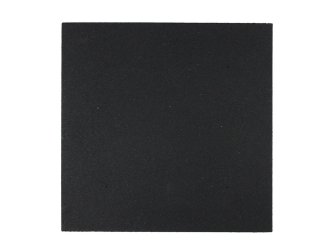 Piso de goma para gimnasio de gránulos pequeños 100% negros de 45MM 100%