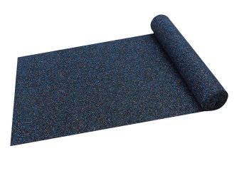 Piso de esteras de rollo de goma para gimnasio con motas de EPDM al 95%