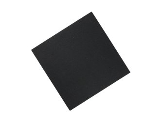 Piso de goma para gimnasio de gránulos pequeños 100% negros de 30MM 100%