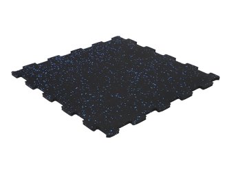 Alfombrilla de goma para suelo de gimnasio con motas de rompecabezas EPDM de 8MM