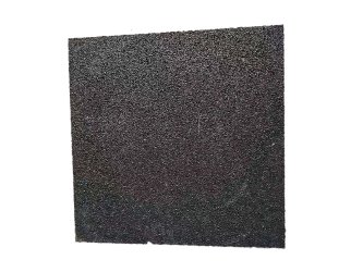 Alfombrilla de goma para suelo de juegos con gránulos pequeños en la parte superior de 25MM