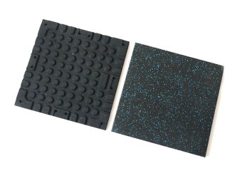 Laminación de 100 mm con alfombrilla de goma para gimnasio