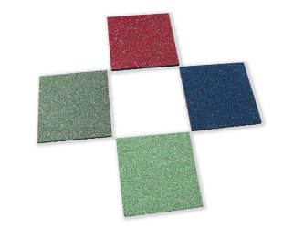 Pisos de goma para gimnasio laminados y manchados de 40 mm