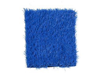 Venta al por mayor 20MM Bule Grass Rainbow césped artificial para paisajismo