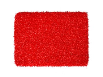 Comercio al por mayor de 15 mm de gimnasio de césped artificial de pista de trineo de hierba roja